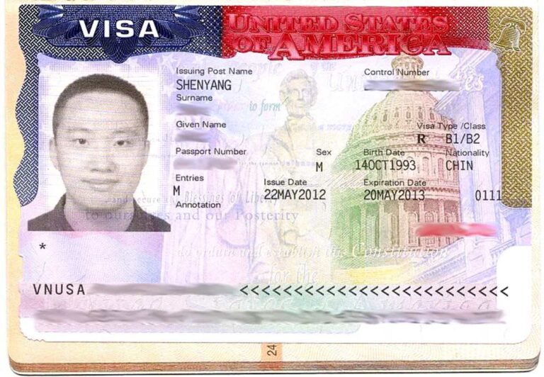 USA visa China